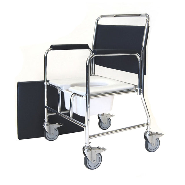 Heavy Duty Bariatric Mobile Commode Chair