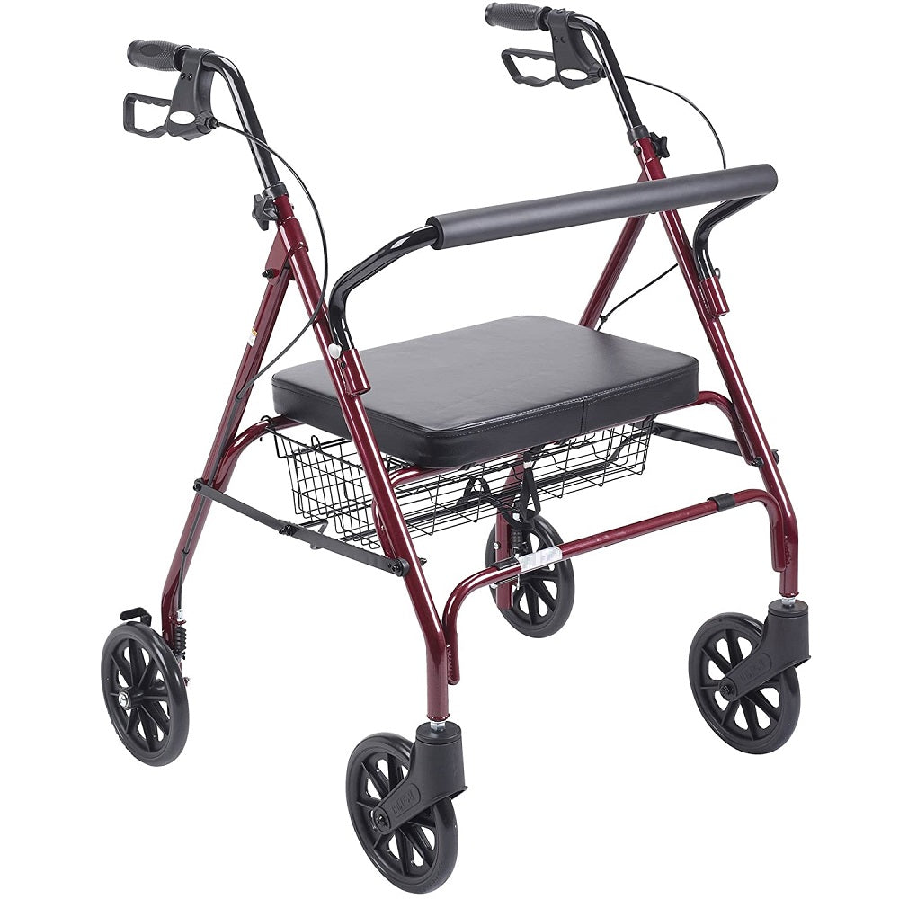 Heavy Duty Rollator Bariatric Walking Frame Takes up to 28 user weight
