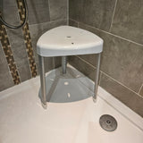 Heavy Duty Corner Shower Stool