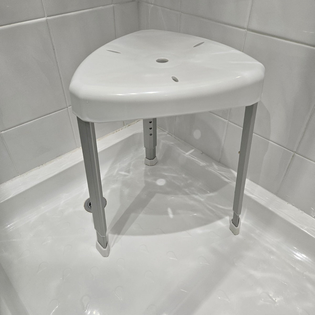 Heavy Duty Corner Shower Stool