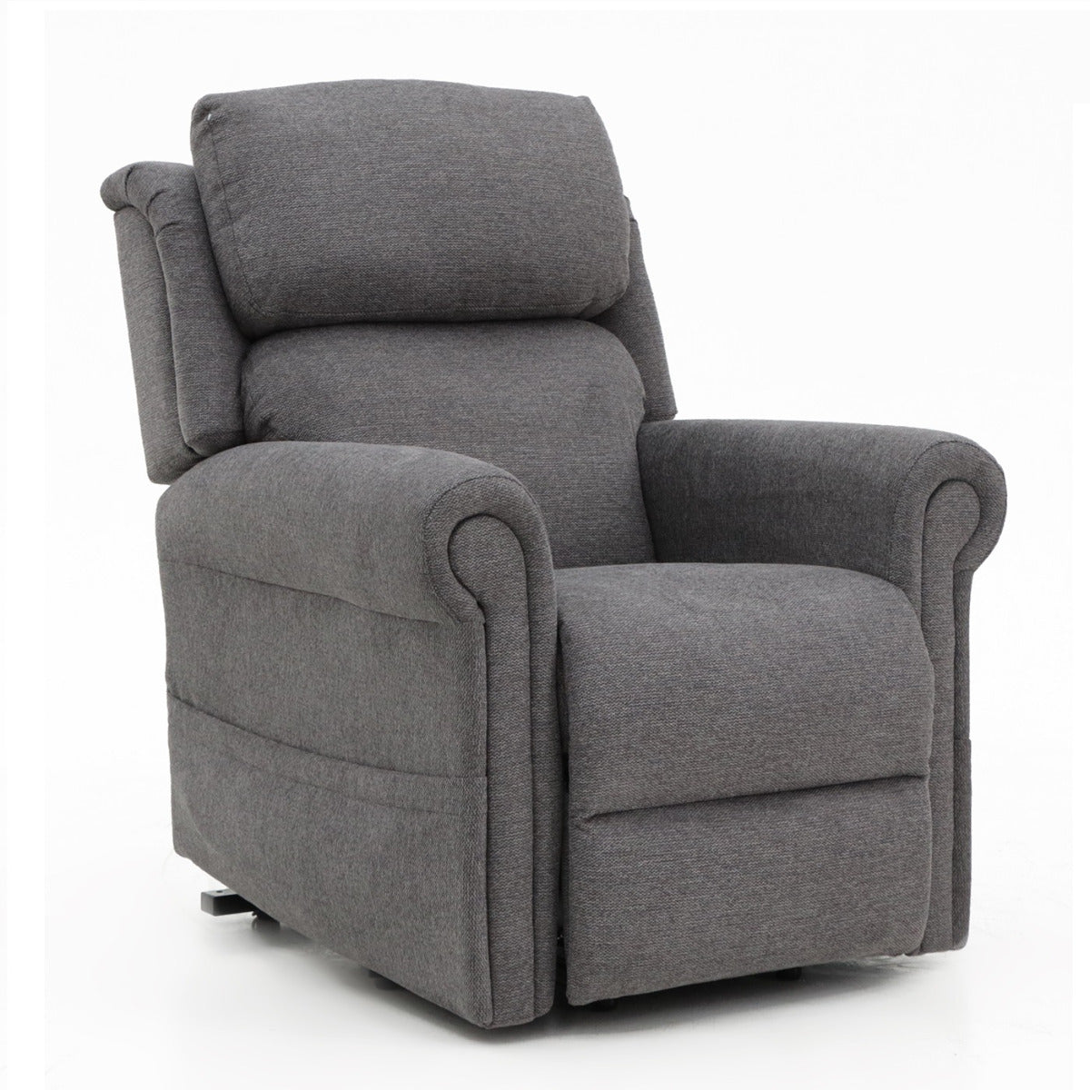 Highfield 4 motor fabric riser recliner chair - powered head and lumbar