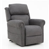 Highfield 4 motor fabric riser recliner chair - powered head and lumbar