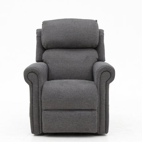 Highfield Petite 4 Motor fabric riser recliner chair - Grey - Ex Demo