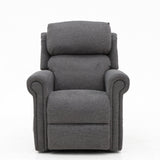 Highfield Petite 4 Motor fabric riser recliner chair - Grey
