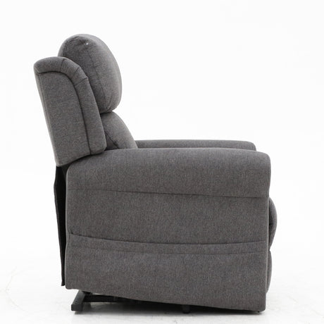 Highfield Petite 4 Motor fabric riser recliner chair - Grey - Ex Demo