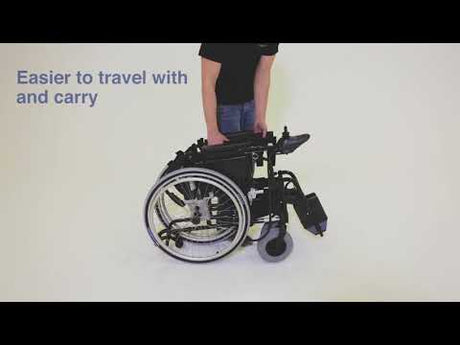Rocket Electric wheelchair / powerchair with self propel wheels