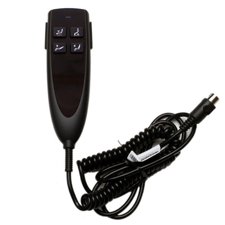 Okin 4 button, 5 Pin Handset Controller for Dual Motor Riser Recliner Chairs HS13