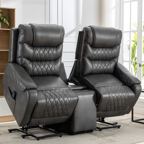 Hebden Riser recliner sofa with centre console