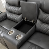 Hebden Riser recliner sofa with centre console - Ex Demo