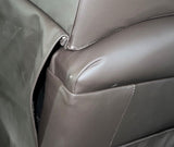 Cullingworth Lateral Back Dark Chocolate Brown Leather - Ex Demo
