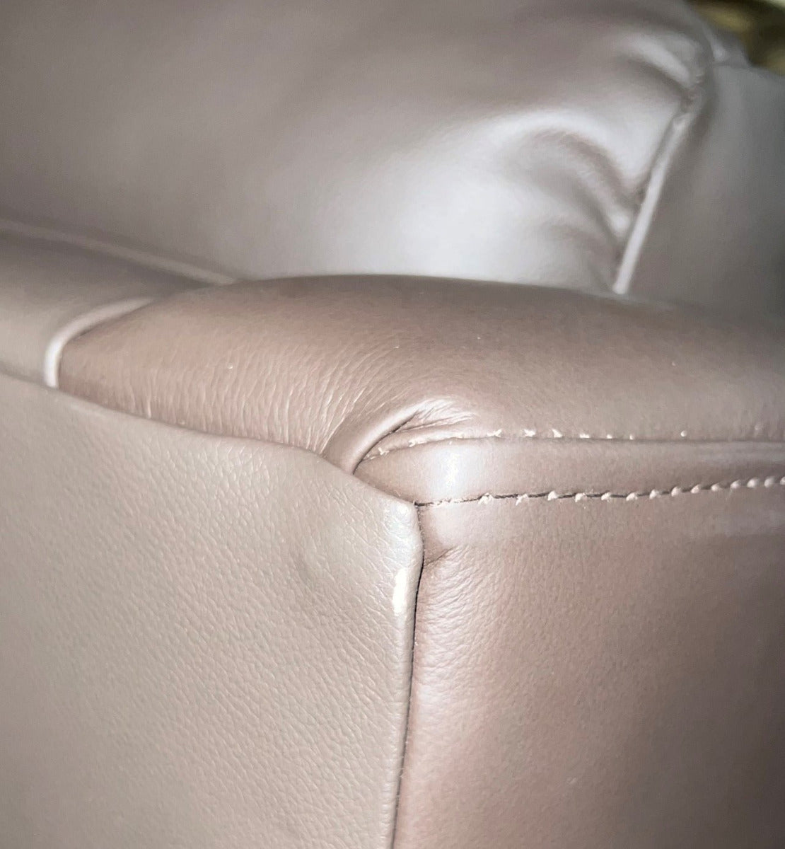 Cullingworth Lateral Back Dark Chocolate Brown Leather - Ex Demo