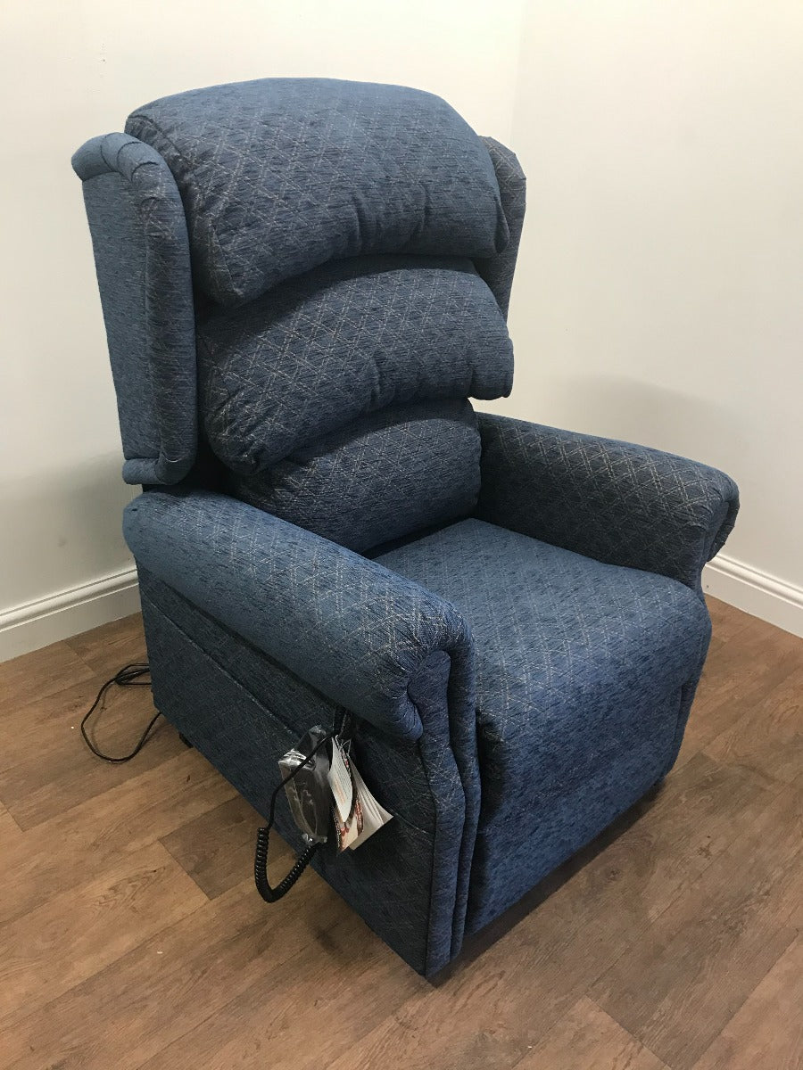 Primacare Dual Motor Waterfall Back Fabric Demo