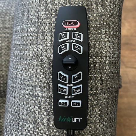 Airedale 4 motor Riser Recliner Chair with heat and memory functions and High Leg Lift