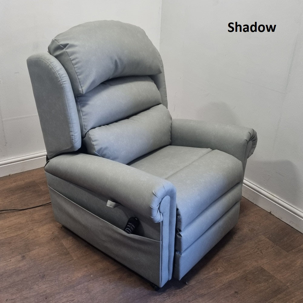 Cullingworth Riser and Recliner Chair In Crib 5 MRSA Infection Resistant Faux Leather 