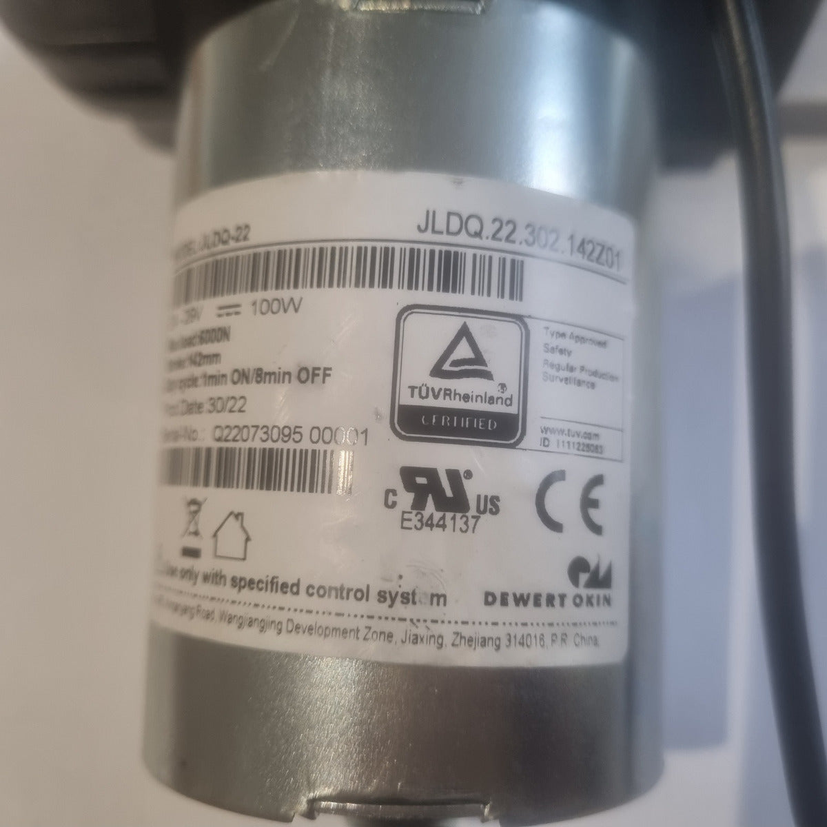 OKIN replacement motor actuator JLDQ.22.302.142Z01