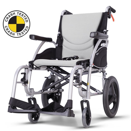 Karma Ergo 3 Crash Tested Lightweight Folding Transit Wheelchair