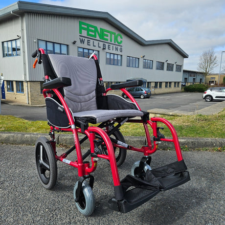 Karma Ergo 3 Crash Tested Lightweight Folding Transit Wheelchair