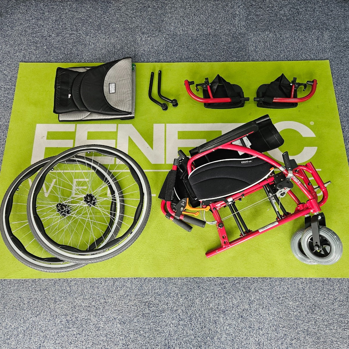 Karma Ergo 3 Crash Tested Lightweight Folding Self Propel Wheelchair