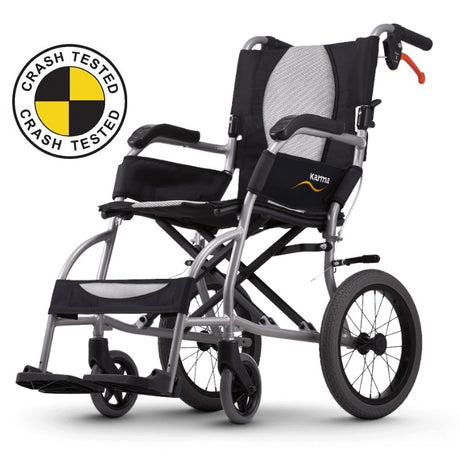 Karma Ergo Lite Ultra Lightweight Wheelchair Crash Tested Weighs 8.6kg
