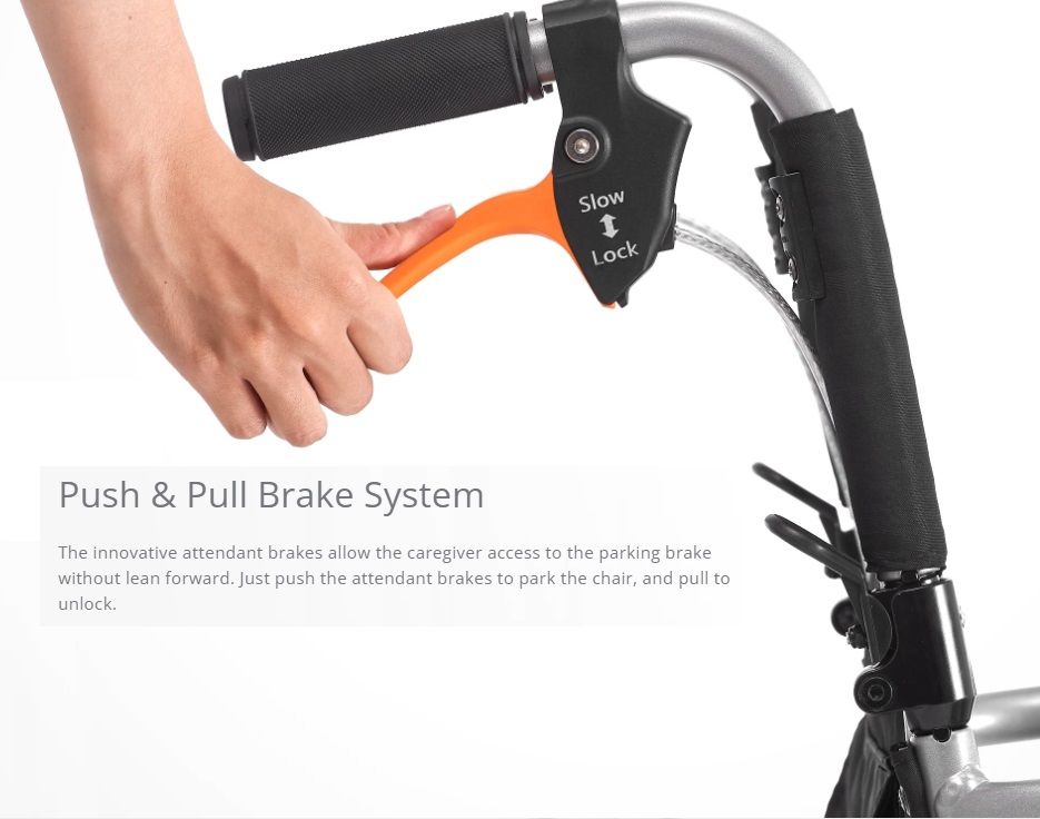 Karma Ergo Lite 2 Tall Self Propel Ultra Lightweight Folding Wheelchair - Crash Tested