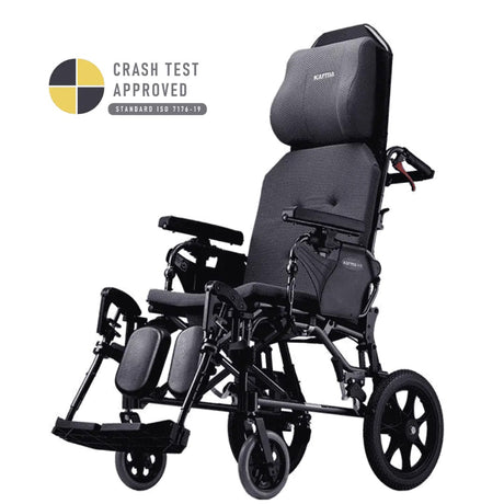 Karma Crash Tested MVP502 Transit Reclining Wheelchair MVP502Q14WB