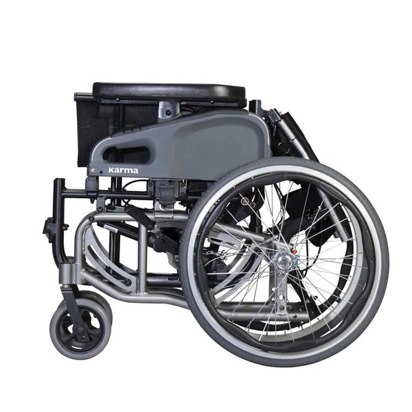 Karma Crash Tested VIP2 Self Propel Tilt in Space reclining wheelchair VIP2-TR-Q20WB