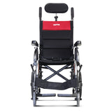 Karma Crash Tested VIP2 Transit Tilt in Space reclining wheelchair VIP2-TR-F14WB