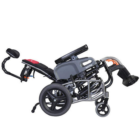 Karma Crash Tested VIP2 Transit Tilt in Space reclining wheelchair VIP2-TR-F14WB