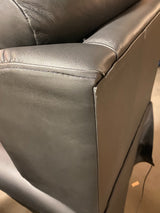Cullingworth Lateral Back Black leather - Ex Demo