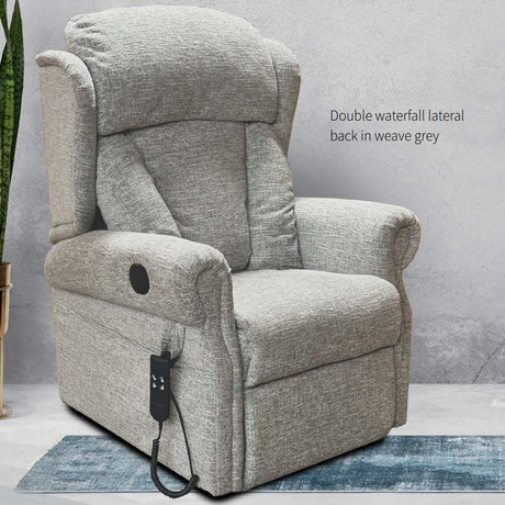 British Made Express Dual Motor Tilt in Space rise recliner chair - 7 Sizes