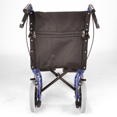 Lightweight Folding Wheelchair - Rear View