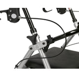 Lightweight Rollator with Seat and Bag - Adjustable Height