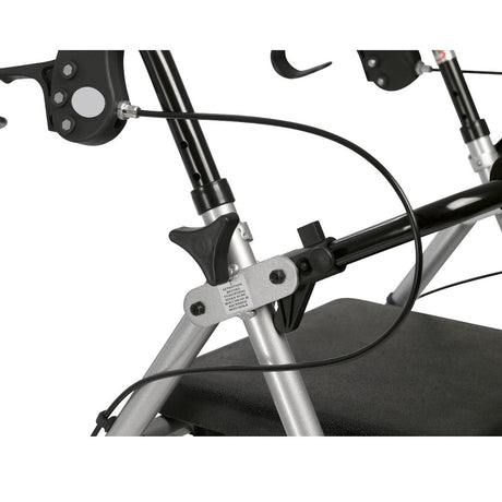 Lightweight Rollator with Seat and Bag - Adjustable Height