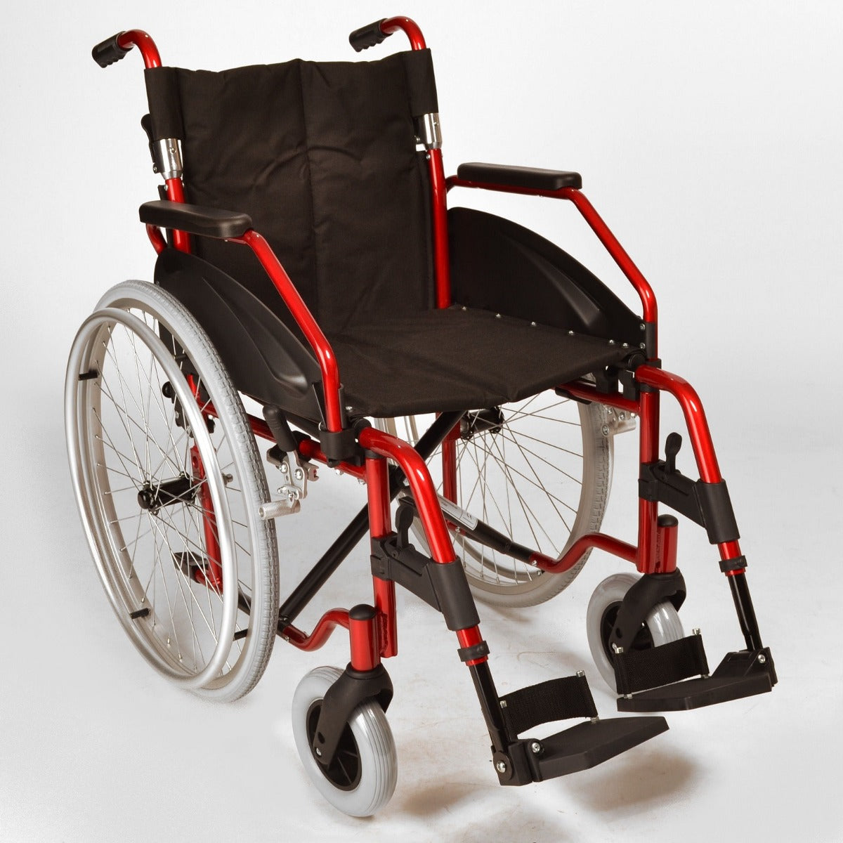 Lightweight self propel wheelchair ECSP03 metallic