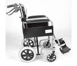 Lightweight folding wheelchair with handbrakes ECTR01