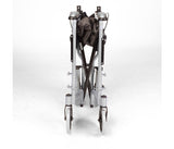 Lightweight folding wheelchair with handbrakes ECTR01