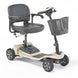 Lithilite Portable Travel Mobility Scooter with lithium battery - 15 Miles Range-Sand