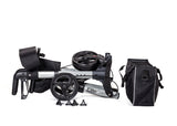 X Cruise Folding Lightweight Compact Rollator - Collapsed