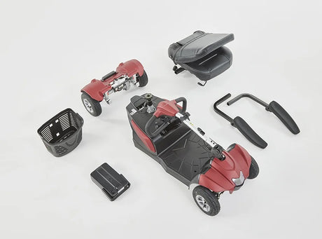 Motion Aura Lightweight Mid Size Mobility Scooter with Lithium Battery