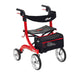 Drive Nitro rollator wheeled walking frame-Red