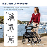 Drive Nitro Sprint Rollator - NEW 2025 Model with upgrades