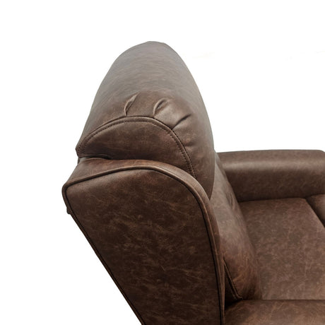 Oakworth dual motor riser recliner chair with USB and powered headrest - NEW