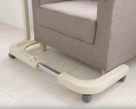 Deluxe over bed or chair table adjustable width height and angle