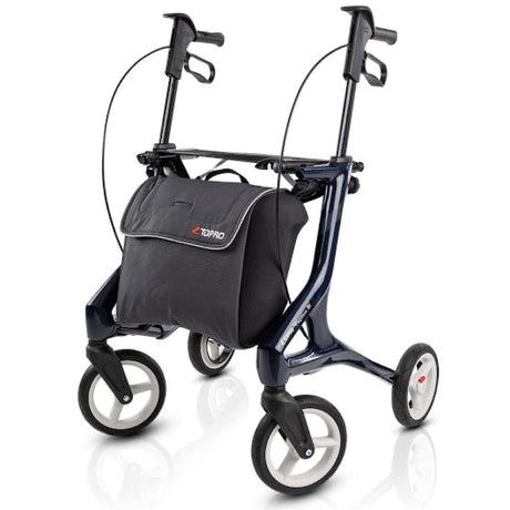 Topro Pegasus Carbon Fibre Rollator only 6.1kg - 7 Year Warranty-Blue