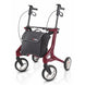 Topro Pegasus Carbon Fibre Rollator only 6.1kg - 7 Year Warranty-Red