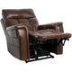 ultra 5 motor high leg lift rise recliner chair in leather