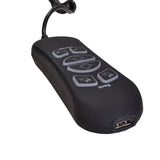 Wendover petite dual motor faux leather - Controls