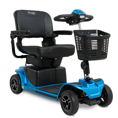 Pride Revo 2.0 Mobility Scooter - Disassembles Easily - Blue
