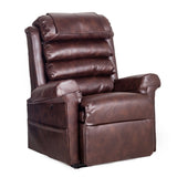 Pride 670 Walnut Dual Motor Rise Recline Chair - 27 stone user weight