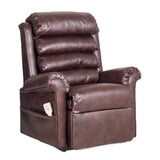 Pride 670 Walnut Dual Motor Rise Recline Chair - 27 stone user weight
